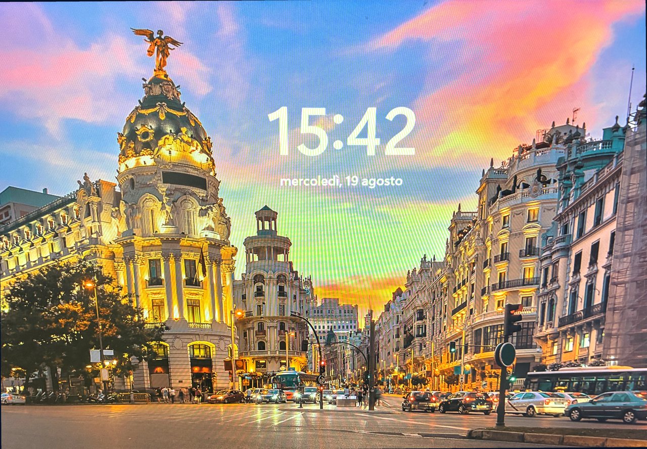Collaudo Windows dopo riparazione alimentatore, monitor HP del laboratorio Viale Sarca