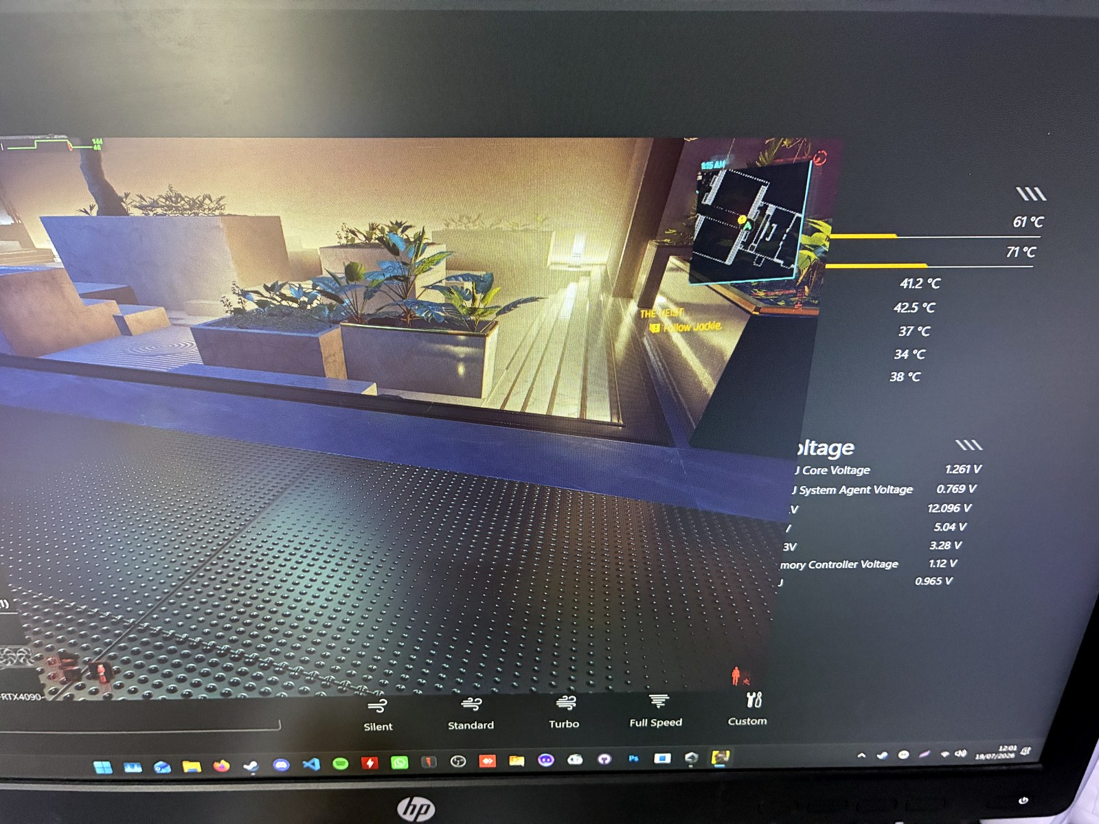 Test Cyberpunk 2077 con temperature sotto controllo